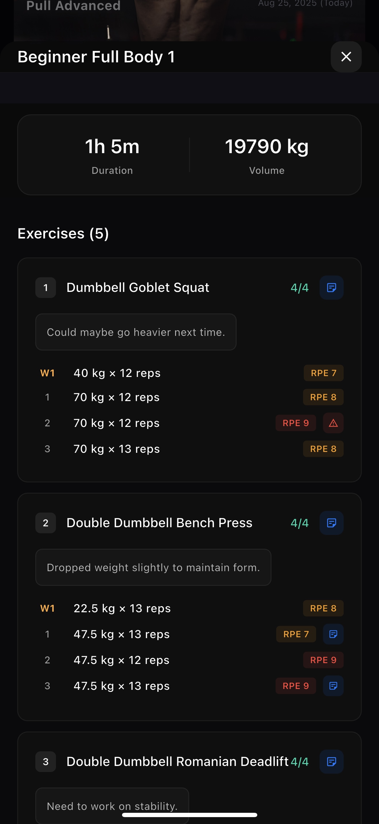 OpenLift App Screenshot 1
